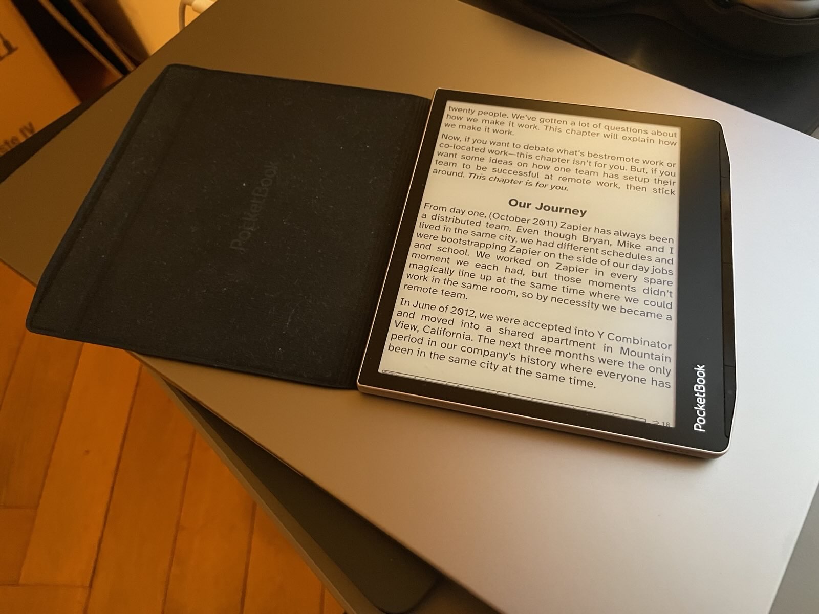 The PocketBook Era (with Atkinson Hyperlegible)